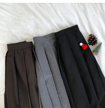 Load image into Gallery viewer, long Skirts Women High Waist pleated Skirt solid Color Skirt