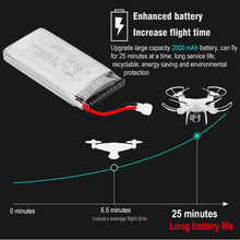 Load image into Gallery viewer, Foldable Four-Axis Drone Aircraft WIFI Aerial RC Helicopter With Cameras HD 4K Quadcopter Optical Flow Positioning RC Drone