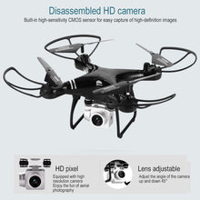 Load image into Gallery viewer, Foldable Four-Axis Drone Aircraft WIFI Aerial RC Helicopter With Cameras HD 4K Quadcopter Optical Flow Positioning RC Drone