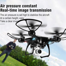 Load image into Gallery viewer, Foldable Four-Axis Drone Aircraft WIFI Aerial RC Helicopter With Cameras HD 4K Quadcopter Optical Flow Positioning RC Drone