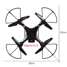 Load image into Gallery viewer, Foldable Four-Axis Drone Aircraft WIFI Aerial RC Helicopter With Cameras HD 4K Quadcopter Optical Flow Positioning RC Drone