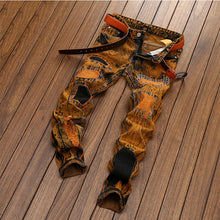 Load image into Gallery viewer, High Quality Men Jeans  Straight Casual Denim Vintage Jeans