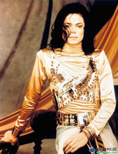 Load image into Gallery viewer, RARE MICHAEL JACKSON MJ Egypt Pharaoh Do You Remember The Time Set Unique Dance Outfit Wigs Halloween Costume Chritmas Show