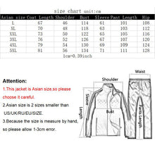 Load image into Gallery viewer, Men&#39;s Set Spring Autumn Men Sportswear 2 Piece Set Tracksuit Size L-5XL