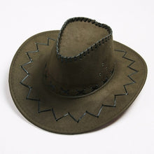 Load image into Gallery viewer, Fashion Western Cowboy Hat Large Brimmed Hat for Men or Female Western Hat cowboy cap