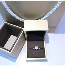 Load image into Gallery viewer, Natural Diamond 18K Gold Pure Gold Ring Beautiful Gemstone Ring Good Upscale Trendy Classic Party Fine Jewelry Hot Sell New 2020