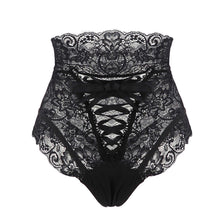 Load image into Gallery viewer, Women&#39;s Sexy Thongs Lace Transparent Panties Sexy Underwear Female Erotic Lingerie High Waist Briefs Sexy Panties