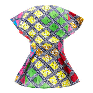 Women Kente Cloth Traditional Fashion African Print