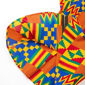 Women Kente Cloth Traditional Fashion African Print