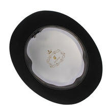 Load image into Gallery viewer, GEMVIE 11cm 100% Wool Felt Top Hat For Men/Women New Cylinder Hat Topper Mad Hatter Party Costume Fedora Derby Magician Hat