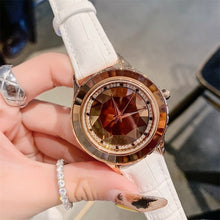 Load image into Gallery viewer, relojes para mujer Luxury Woman Watch 2019 Women&#39;s Leather Band Analog Quartz WristWatch Ladies Watch Women Dress Diamond Clock