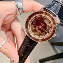 Load image into Gallery viewer, relojes para mujer Luxury Woman Watch 2019 Women&#39;s Leather Band Analog Quartz WristWatch Ladies Watch Women Dress Diamond Clock