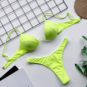 2020 Swimsuit High Cut Bikini Beach Wear