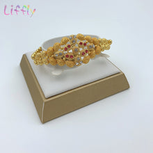 Load image into Gallery viewer, Women Earrings Ring Drop Jewelry Sets Classic Wedding Dubai Necklace Bracelet for Women Jewelry Set