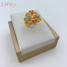 Load image into Gallery viewer, Women Earrings Ring Drop Jewelry Sets Classic Wedding Dubai Necklace Bracelet for Women Jewelry Set