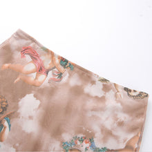 Load image into Gallery viewer, Elastic Pleated High Waist Mini Skirt Short Pencil Sexy Fashion High Quality Beautiful