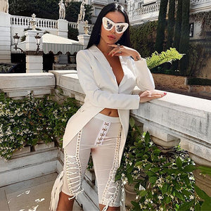 Summer New Fashion Sexy Women's Pants Set Top and Perspective Pants 2 Two Piece Club Celebrity Evening Party Set