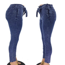 Load image into Gallery viewer, High Waist Jeans Slim Fit Stretched Denim Jeans For Women