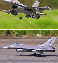 Load image into Gallery viewer, FMS RC Airplane 64mm F16 F-16 V2 Vigilantes Ducted Fan EDF Jet Grey Scale Warbird Fighter Model Hobby Plane Aircraft Avion PNP