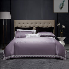 Load image into Gallery viewer, New 1000TC Egyptian Cotton Royal Luxury Bedding set King Queen Size Embroidery Bed set Duvet Cover Bedsheet set parrure de lit