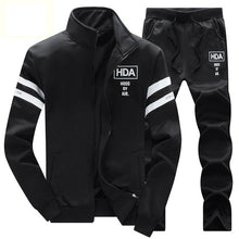 Load image into Gallery viewer, Tracksuit Men Sets  Suit Sweatshirt +Sweatpants 2 Pieces Sets