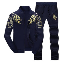 Load image into Gallery viewer, Tracksuit Men Sets  Suit Sweatshirt +Sweatpants 2 Pieces Sets