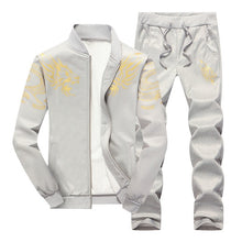 Load image into Gallery viewer, Tracksuit Men Sets  Suit Sweatshirt +Sweatpants 2 Pieces Sets