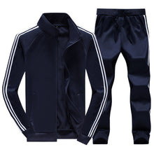 Load image into Gallery viewer, Tracksuit Men Sets  Suit Sweatshirt +Sweatpants 2 Pieces Sets