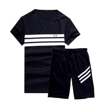 Load image into Gallery viewer, Tracksuit Men Sets  Suit Sweatshirt +Sweatpants 2 Pieces Sets