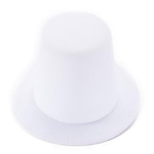 Load image into Gallery viewer, Mini Top Tall Hat Man Women Wedding Party Fascinator Hat EVA 9cm Millinery Hat Base DIY Craft  Solid Man Women Dance Hat A006