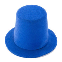 Load image into Gallery viewer, Mini Top Tall Hat Man Women Wedding Party Fascinator Hat EVA 9cm Millinery Hat Base DIY Craft  Solid Man Women Dance Hat A006
