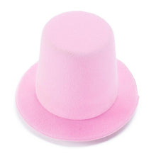 Load image into Gallery viewer, Mini Top Tall Hat Man Women Wedding Party Fascinator Hat EVA 9cm Millinery Hat Base DIY Craft  Solid Man Women Dance Hat A006