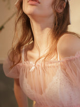 Load image into Gallery viewer, Cute Princess Nightdress Lolita Kawaii Nightgowns Sexy Lace Gauze Lingerie Sleeping Dress Women Sleepwear Night Gown Young Girl