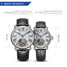 Load image into Gallery viewer, seagull watch tourbillon mechanical watch Couple watch stainless steel watch transparent watch skeleton watches luxury brand