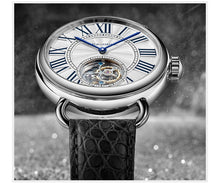 Load image into Gallery viewer, seagull watch tourbillon mechanical watch Couple watch stainless steel watch transparent watch skeleton watches luxury brand