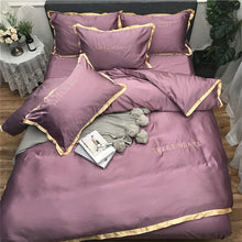 Load image into Gallery viewer, Fashion Simple Style home bedding sets luxury Family Set Sheet Duvet Cover Pillowcase Full King Single Queen,bed set 2019