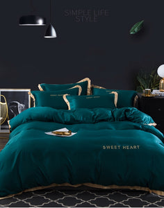 Fashion Simple Style home bedding sets luxury Family Set Sheet Duvet Cover Pillowcase Full King Single Queen,bed set 2019