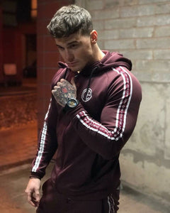 Gym Sportswear Suit Men Running Sport Tracksuits Fitness Sweatshirt Sweatpants Male Cotton Hoodie Pants Sets Jogging Tops Jacket