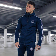 Load image into Gallery viewer, Gym Sportswear Suit Men Running Sport Tracksuits Fitness Sweatshirt Sweatpants Male Cotton Hoodie Pants Sets Jogging Tops Jacket