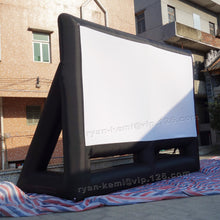 Load image into Gallery viewer, 20ft inflatable large professional outdoor air cinema projection screen