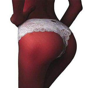 Red 1 Pack Women G-String Thongs Lot Sexy Lace Lingeries Briefs high waist Underwear Panties Plus Size Female Underwears