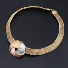 Load image into Gallery viewer, Gold Bridal Jewelry Sets for Women Bracelet Earrings Wedding Party Crystal Necklace Ring Jewelry Sets