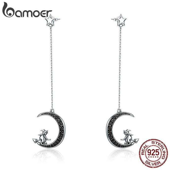 Sterling Silver Long Drop Earrings for Women Sterling Silver Jewelry