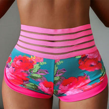 Load image into Gallery viewer, Booty Shorts Women High Waist Print Mini Ladies Shorts Lace Women