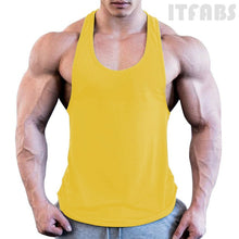 Load image into Gallery viewer, Men Gym Muscle Shirt Tank Top Sports Bodybuilding Fitness Athletic Vest Singlets