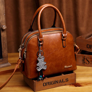 Women's Genuine Leather Handbag Large Leather Designer Tote Bags for Women 2019 Luxury Shoulder Bag Famous Brand Handbags K24