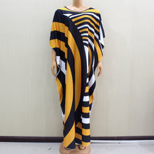 Load image into Gallery viewer, Dashiki Fashion Design Yellow Print Women Dress