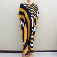 Load image into Gallery viewer, Dashiki Fashion Design Yellow Print Women Dress