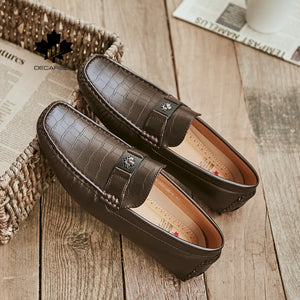 Men New Spring & Summer Leather Slip-on Men's Shoes