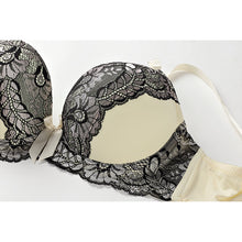 Load image into Gallery viewer, New 2020 Sexy Thongs Women Embroidery Bra Set Push Up Silver Lace Underwear Set Intimate Plus Size Bra Panty Set Bra Brief Set